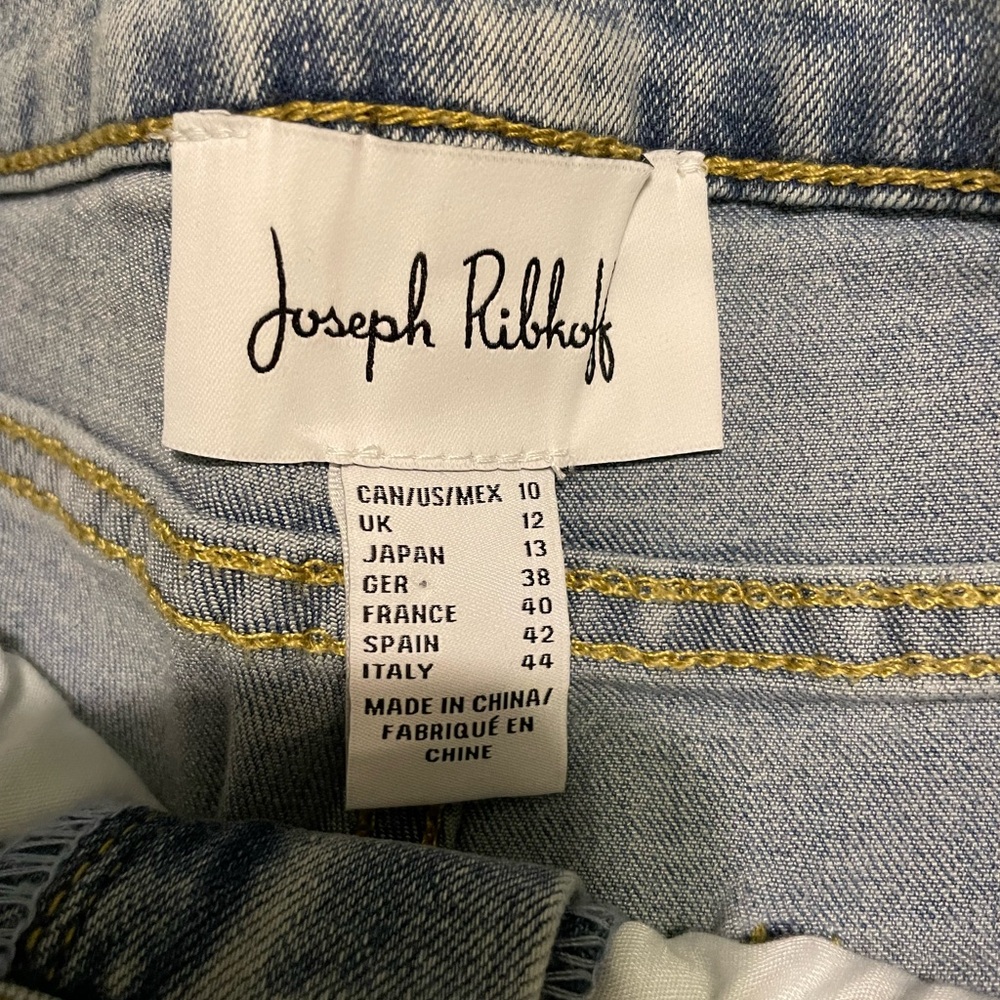 Joseph Ribkoff Blue Cropped Jeans - Picture 6 of 8
